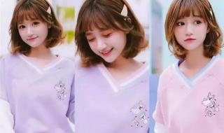 圆脸适合短发发型