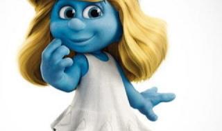 可爱的蓝精灵动画片