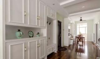 进门玄关鞋柜效果图 进门玄关鞋柜效果图