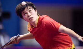 乒乓球女单决赛名单